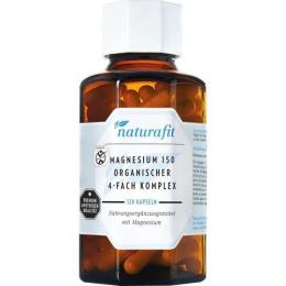 NATURAFIT Magnesium 150 organischer 4-fach Komplex 120 St. (130,2 g)