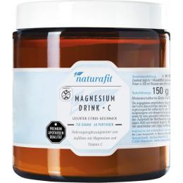 NATURAFIT Magnesium Drink+C Citrus Pulver 150 g
