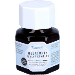 NATURAFIT Melatonin Schlaf Komplex Kapseln 20 St. (12,1 g)