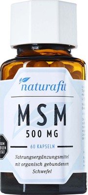 NATURAFIT MSM 500 mg Kapseln 42 g