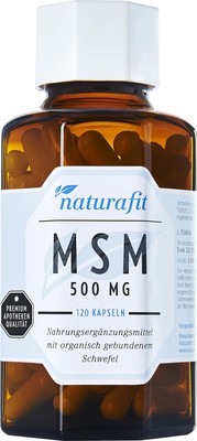 NATURAFIT MSM 500 mg Kapseln 84 g