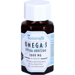NATURAFIT Omega-3 extra 400/200 Kapseln 40 St. (54,4 g)