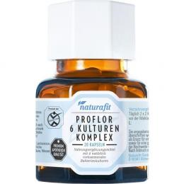 NATURAFIT Proflor 6 Bakterienkulturen Komplex Kps. 20 St. (10,4 g)