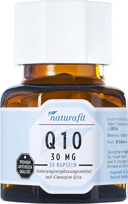 NATURAFIT Q10 30 mg Kapseln 8.8 g