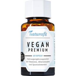 NATURAFIT Vegan Premium Kapseln 60 St. (37,1 g)