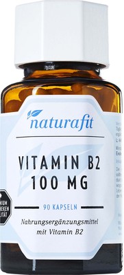 NATURAFIT Vitamin B2 100 mg Kapseln 24.7 g