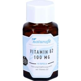 NATURAFIT Vitamin B2 100 mg Kapseln 90 St. (24,7 g)