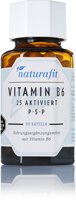 NATURAFIT Vitamin B6 25 aktiviert P-5-P Kapseln 24.6 g