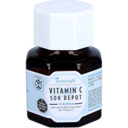 NATURAFIT Vitamin C 500 Depot Kapseln 30 St. (20,6 g)