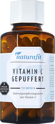 NATURAFIT Vitamin C gepuffert Kapseln 107.7 g