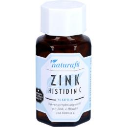 NATURAFIT Zink Histidin C Kapseln 90 St. (38,1 g)