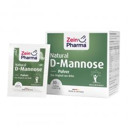 NATURAL D-Mannose 2000 mg Pulver Beutel 30 X 2 g Pulver