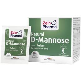 NATURAL D-Mannose 2000 mg Pulver Beutel 60 g