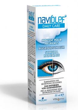 Ein aktuelles Angebot für NAVIBLEF DAILY CARE Augenlidschaum 50 ml Schaum Augen & Ohren - jetzt kaufen, Marke VISUfarma B.V..