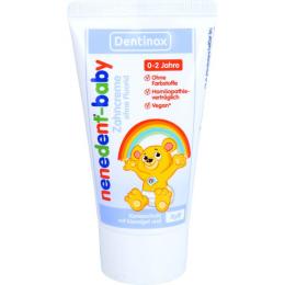 NENEDENT-baby Zahncreme ohne Fluorid Einzeltube 50 ml