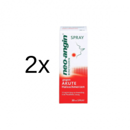 NEO-ANGIN Benzydamin Spray gegen akute Halsschmer. 2 x 30 ml