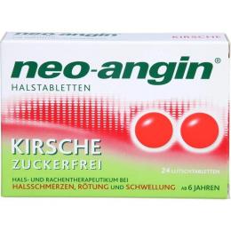 NEO-ANGIN Halstabletten Kirsche 2 x 24 St.
