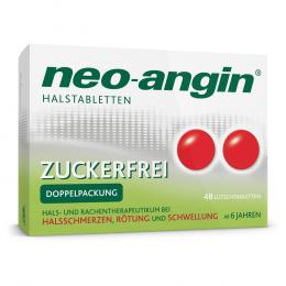 neo angin Halstabletten zuckerfrei 48 St Lutschtabletten