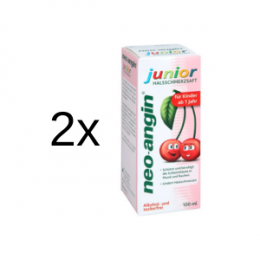 NEO-ANGIN junior Halsschmerzsaft 2 x 100 ml