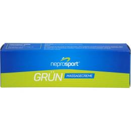 NEPROSPORT Creme grün 100 ml