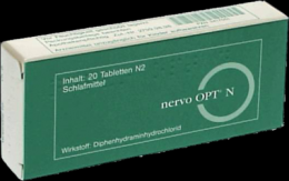 NERVO OPT N Tabletten 20 St