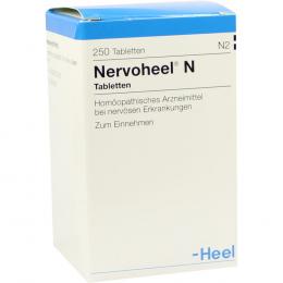 Ein aktuelles Angebot für NERVOHEEL N Tabletten 250 St Tabletten Beruhigungsmittel - jetzt kaufen, Marke Biologische Heilmittel Heel GmbH.