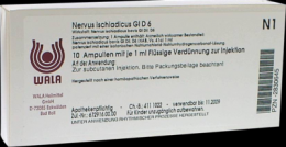 NERVUS ISCHIADICUS GL D 6 Ampullen 10X1 ml