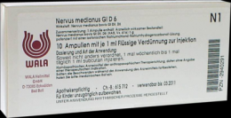 NERVUS MEDIANUS GL D 6 Ampullen 10X1 ml