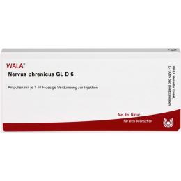 NERVUS PHRENICUS GL D 6 Ampullen 10 ml