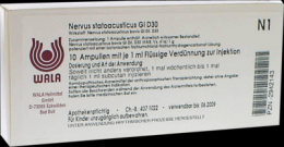 NERVUS STATOACUSTICUS GL D 30 Ampullen 10X1 ml