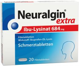 Ein aktuelles Angebot für Neuralgin extra Ibu-Lysinat 20 St Filmtabletten Kopfschmerzen & Migräne - jetzt kaufen, Marke Dr. Pfleger Arzneimittel GmbH.