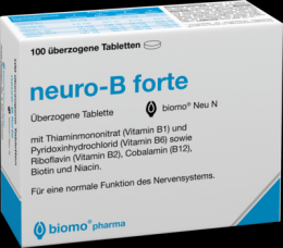 NEURO-B forte biomo Neu berzogene Tabletten 26.2 g