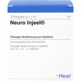 NEURO INJEEL Ampullen 10 St.