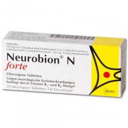 NEUROBION N FORTE 20 St Überzogene Tabletten