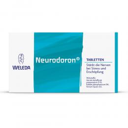 Ein aktuelles Angebot für NEURODORON Tabletten 80 St Tabletten Naturheilmittel - jetzt kaufen, Marke Weleda AG.