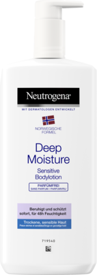 NEUTROGENA norweg.F Deep Moisture Bodylotion sens. 400 ml