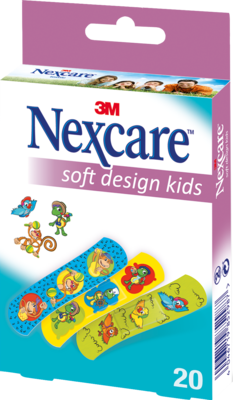 NEXCARE Soft Kids Pflasterstrips 19x72 mm 20 St