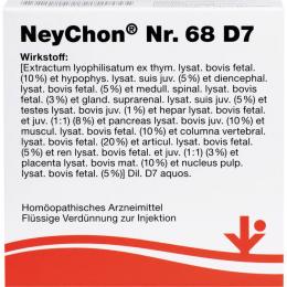NEYCHON Nr.68 D 7 Ampullen 10 ml