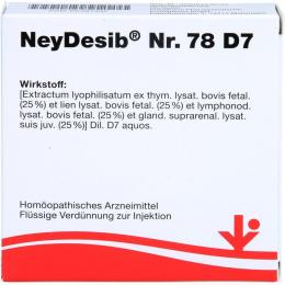 NEYDESIB Nr.78 D 7 Ampullen 10 ml