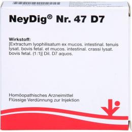 NEYDIG Nr.47 D 7 Ampullen 10 ml