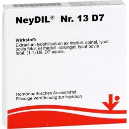 NEYDIL Nr.13 D 7 Ampullen 10 ml