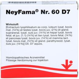 NEYFAMA Nr.60 D 7 Ampullen 10 ml