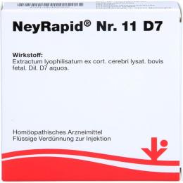 NEYRAPID Nr.11 D 7 Ampullen 10 ml