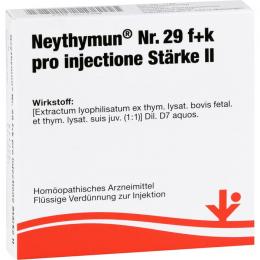 NEYTHYMUN Nr.29 f+k pro inject.St. II Ampullen 10 ml