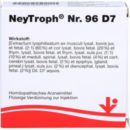 NEYTROPH Nr.96 D 7 Ampullen 10 ml