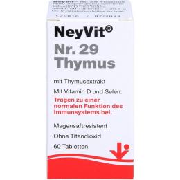 NEYVIT Nr.29 Thymus magensaftresistente Tabletten 60 St. (26,7 g)