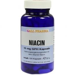 NIACIN 15 mg Kapseln 120 St.