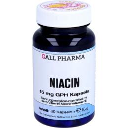 NIACIN 15 mg Kapseln 60 St. (16 g)