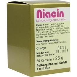 NIACIN KAPSELN 60 St.