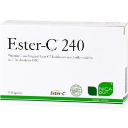 NICAPUR Ester-C 240 Kapseln 30 St. (17 g)